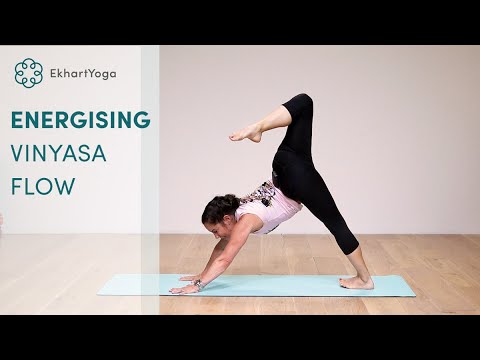 20 minute yoga - Energising vinyasa flow with Anna Sugarman