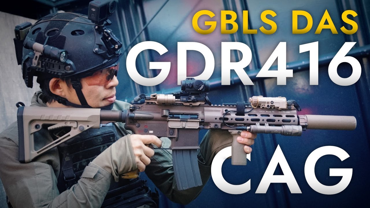 Airsoft CQB with Most Gucci AEG - GBLS DAS GDR 416 CAG - YouTube