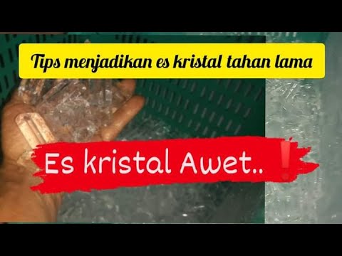 Agar Es Batu Tahan Lama