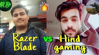 Razer Blade vs Hind gaming again fight in Military base; Latest fight ;  |Emulator | #pubgmobile