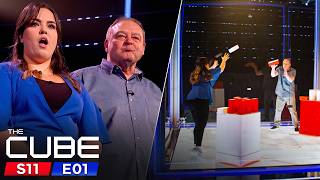 Granddad and Granddaughter Face a £100,000 Choice! | The Cube Season 11 Episode 1