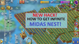 Merge Dragons! Hack - How to get INFINITE MIDAS NEST/DRAGON POWER! screenshot 4