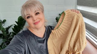 картинка: Дела  ВЯЗАЛЬНЫЕ🧶  И про САРАФАН 👗