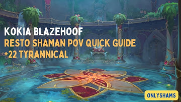 Kokia Blazehoof | 22 Ruby Life Pools Tyrannical | Rsham POV Quick Guide