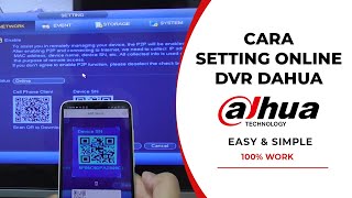 How to Set Up Dahua DVR ONLINE | How to Online DAHUA DVR