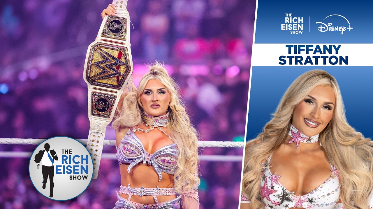 WWE Superstar Tiffany Stratton’s Bold “Tiffy Two Belts” SummerSlam Prediction | The Rich Eisen Show