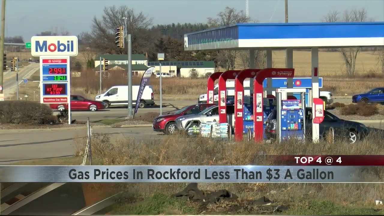 Gas prices in Rockford less than 3 YouTube