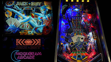 Jackbot pinball gameplay filmed in 4k (Williams 1995)