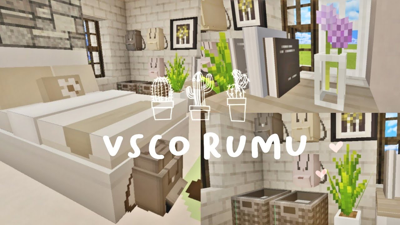 aesthetic mod for MCPE [ vsco rumu add-on] - YouTube