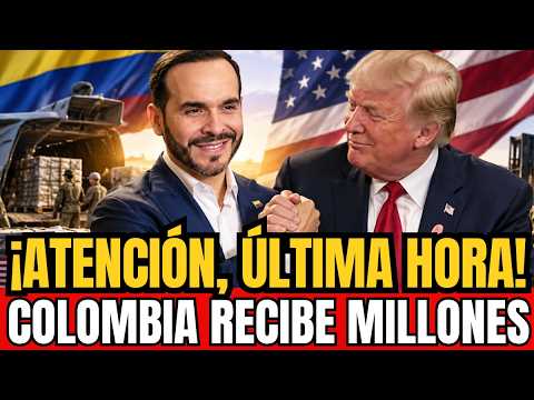 Abelardo lo Consiguió: Trump Abre la Billetera y llegan Ayudas para Colombia.