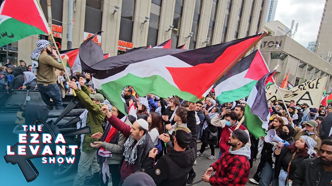 Police block major Toronto street in support of pro-Hamas protesters