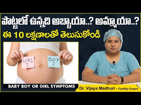 పుట్టబోయేది పాప, బాబ | Baby Boy Or Girl Symptoms In Pregnancy | Dr Vijaya Madhuri | Ziva Fertility