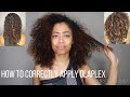HOW TO CORRECTLY APPLY OLAPLEX PRODUCTS | ON TYPE 3 CURLY HAIR