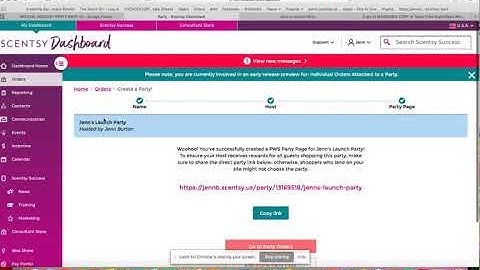How To Create A Party Order & Redeem Rewards