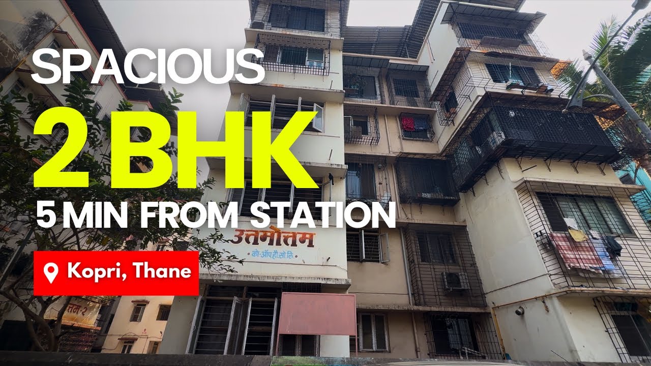 Spacious 2 BHK for Sale in Uttomottam Society, Kopri,  Thane East | Near Thane Station