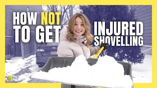 Tips for Avoiding Injury While Shovelling All This Snow
