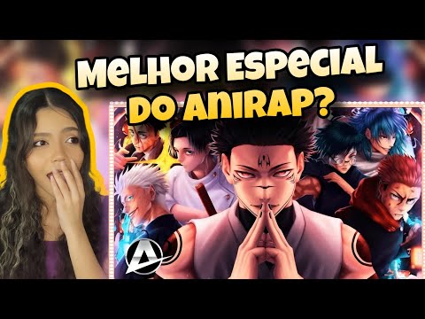 REACT - ♪ SHINJUKU | Sukuna Vs Feiticeiros | AniRap