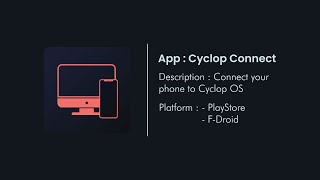 Cyclop Connect - Connect your smartphone to Cyclop OS screenshot 2