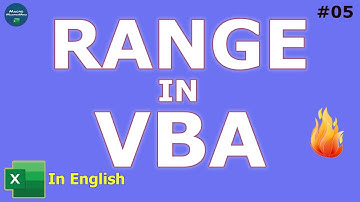 How to target Cell / Range in #Excel VBA🔥 | Beginners tutorial in English | #Macro MasterMind – 05