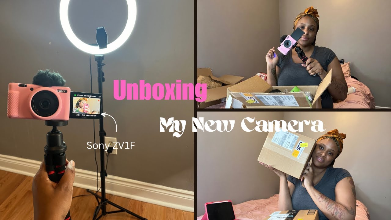 Unboxing My New Sony ZV1F & Accessories + Other 