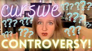 SHOULD YOU TEACH YOUR KIDS CURSIVE? Plus FREE resources below!