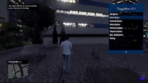GTA V Thugz ModMenu TU27 ( RGH/JTAG )