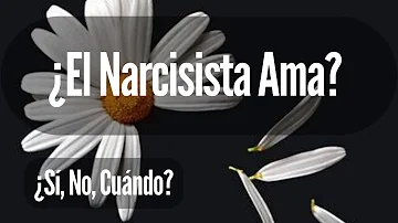 ¿Los narcisistas aman alguna vez a sus parejas?