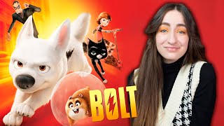 Disney's **BOLT** Is The CUTEST Movie & I Loved It! First Time Watching (Movie Reaction)