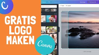Zelf gratis Logo maken | Canva Tutorial 🎨
