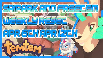 TEMTEM WEEKLY RESET UPDATE #7 - DUST VORTEX BUNBUN! Weekly Information Guide for Apr. 6th - Apr 12th