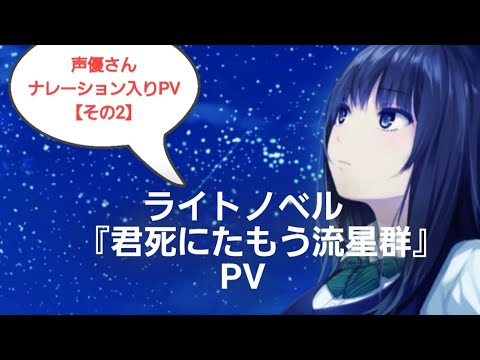 もし現役ライトノベル作家が自分の本のPVを作ったら……『君死にたもう流星群』 No.18