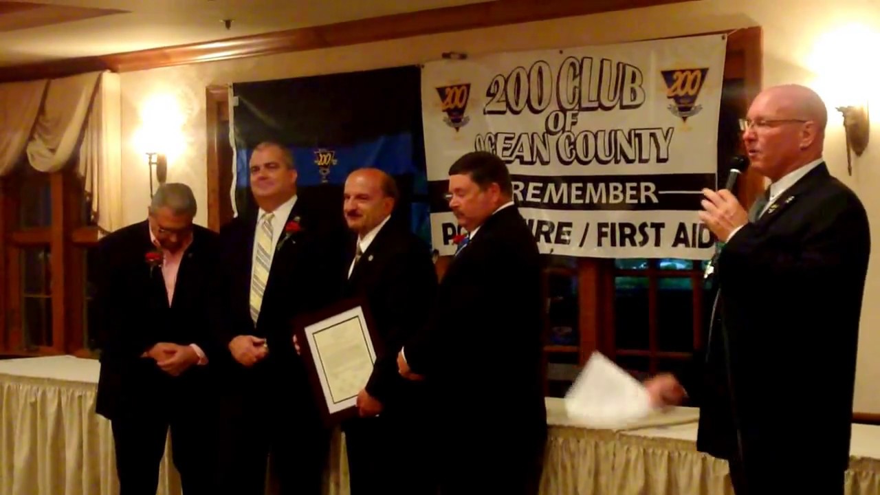 200 Club of Ocean County, NJ Meritorious Service Award: Joseph Coronato, Ocean County Prosecutor