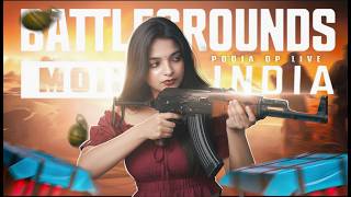 🔥READY FOR RANK PUSH? BGMI NEW 4.4 UPDATE PLAYING LIVE WITH POOJA OP LIVE 😎😱 |#bgmilive #girlgame
