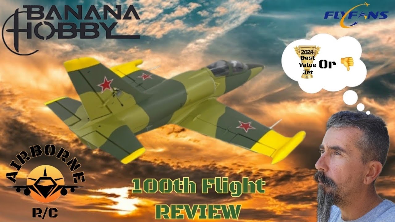Flyfans 64mm L-39 100th Flight Review!!! - YouTube