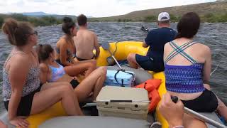 Beginning our float on the Madison River Beginning our float on the Madison River