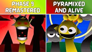 Incredibox Sprunki Phase 9 REMASTERED – Original VS Pyramixed and Alive: Who Nails It