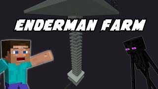ENDERMAN FARM || MINECRAFT GAMEPLAY || @snoozytube7634