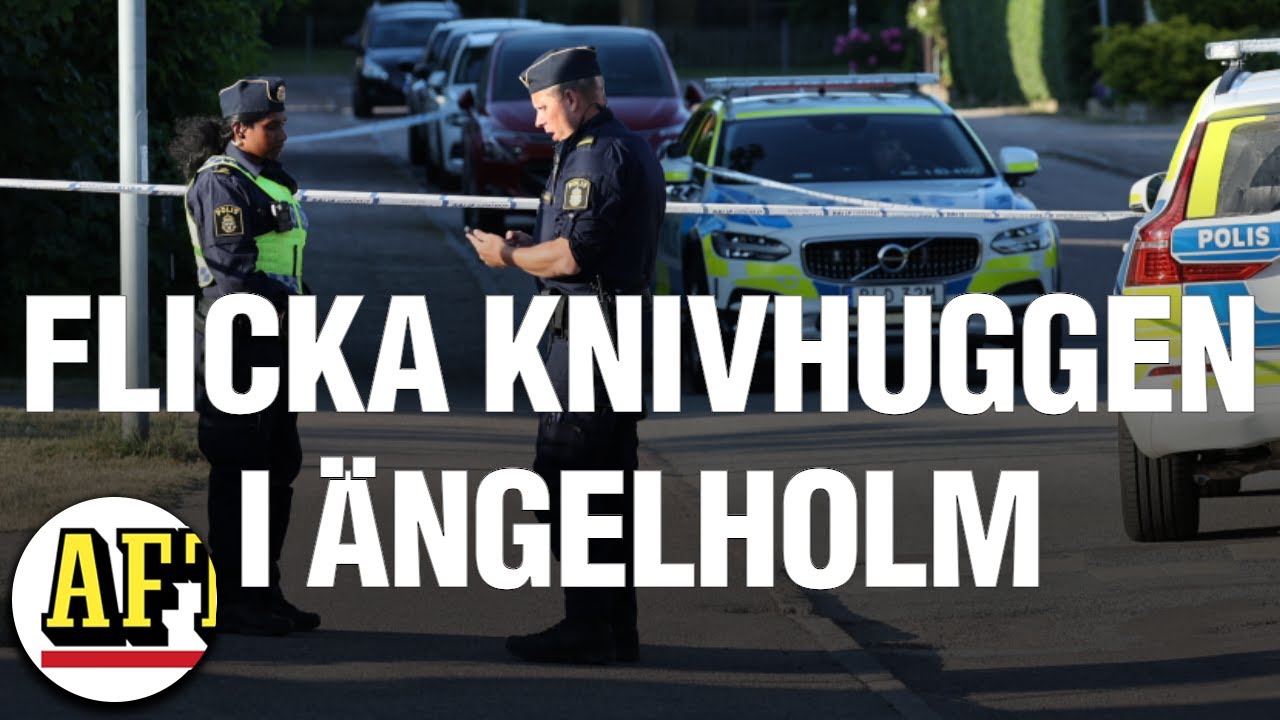 Flicka I 10-årsåldern knivhuggen – en gripen