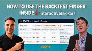 Full How to use the Backtest Finder inside Interactive Brokers Guide