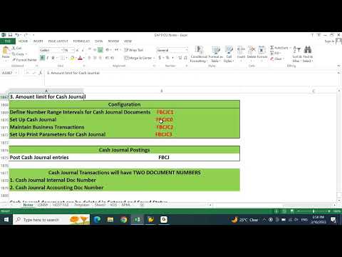 Cash Journal Part 02 