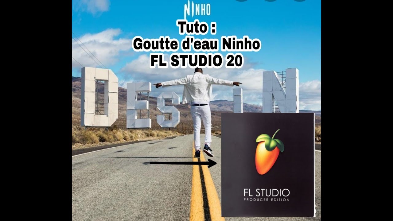 COMMENT FAIRE "GOUTTE D'EAU" DE NINHO SUR FL STUDIO 20