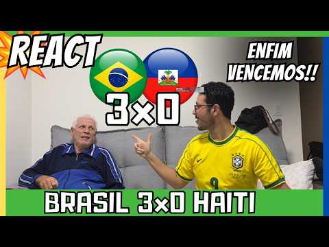 BRAZIL 3-0 HAITI REACTION - BRAZIL EASILY DEFEATS HAITI AND TAKES THE TOP SPOT IN THE GROUP