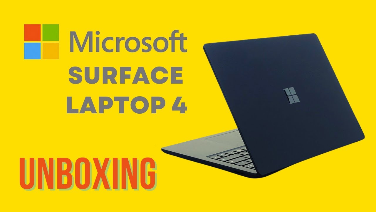 Microsoft Surface Laptop 4 Unboxing and Review I YouTube