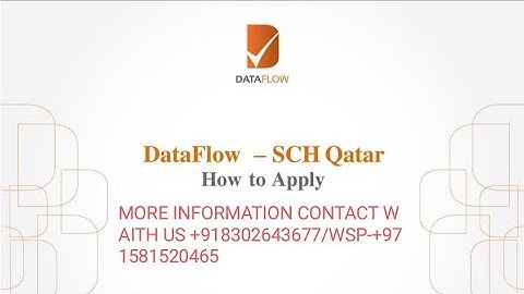 How to apply data flow for Qutar?