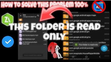 how to solve this problem this folder is read only problem solved 100%