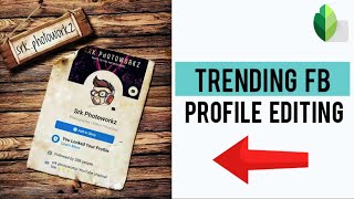 Trending Facebook Profile Screenshot Photo Editing | Snapseed Tutorial screenshot 3