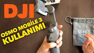Dji Osmo Mobi̇le 3 Kullanimi