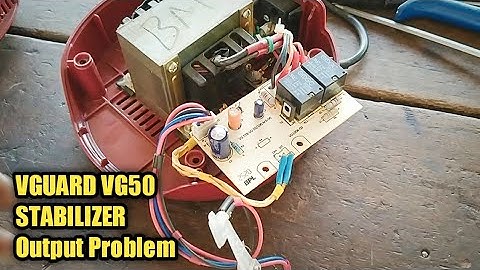 VGUARD VG50 STABILIZER Output Problem #vguardvg50stabilizeroutputproblem @SupremeRepairs