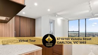 ［Austrump Hosting Virtual Tour] 6710/160 Victoria Street CARLTON, VIC 3053 For Lease