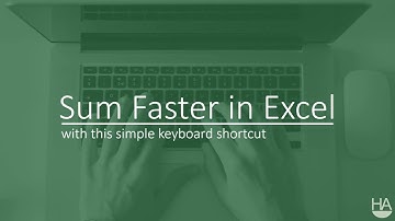 Sum Faster in Excel with this Simple Shortcut